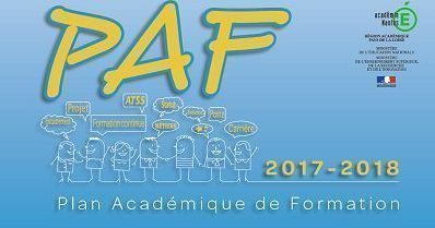 Plan Académique de Formation 2017-2018