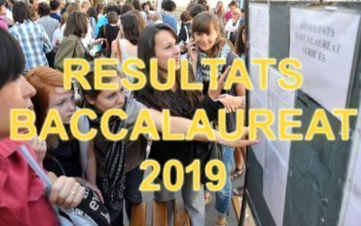 Résultats d’examens session 2019