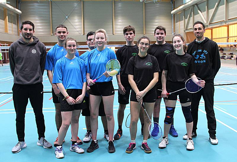 Lycée Europe / Badminton :  Qualification aux championnats de France UNSS
