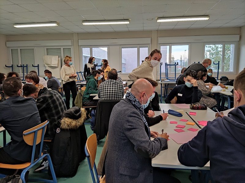 Sensibilisation à l’entrepreneuriat au lycée Europe