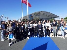 Les BTS CI au salon nautique international de La Rochelle