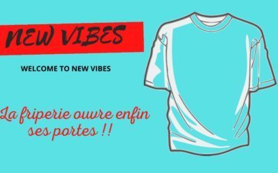 Ouverture de la Friperie New Vibes du 15 au 19 novembre 2021