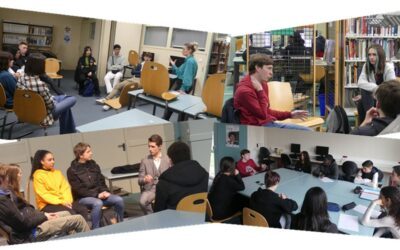 Intervention d’étudiants de l’UA d’Angers auprès des élèves de Première dans le cadre du dispositif Thélème.