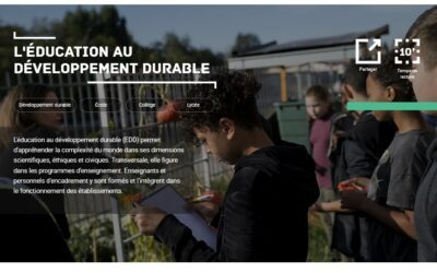 L’éducation au développement durable (EDD)