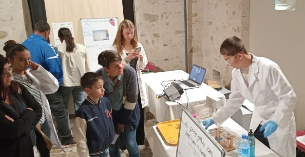 Le lycée Europe au village des sciences