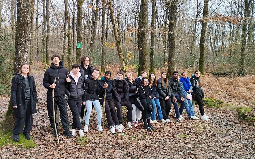 En décembre, des rando-philo pour des élèves de terminale du lycée !