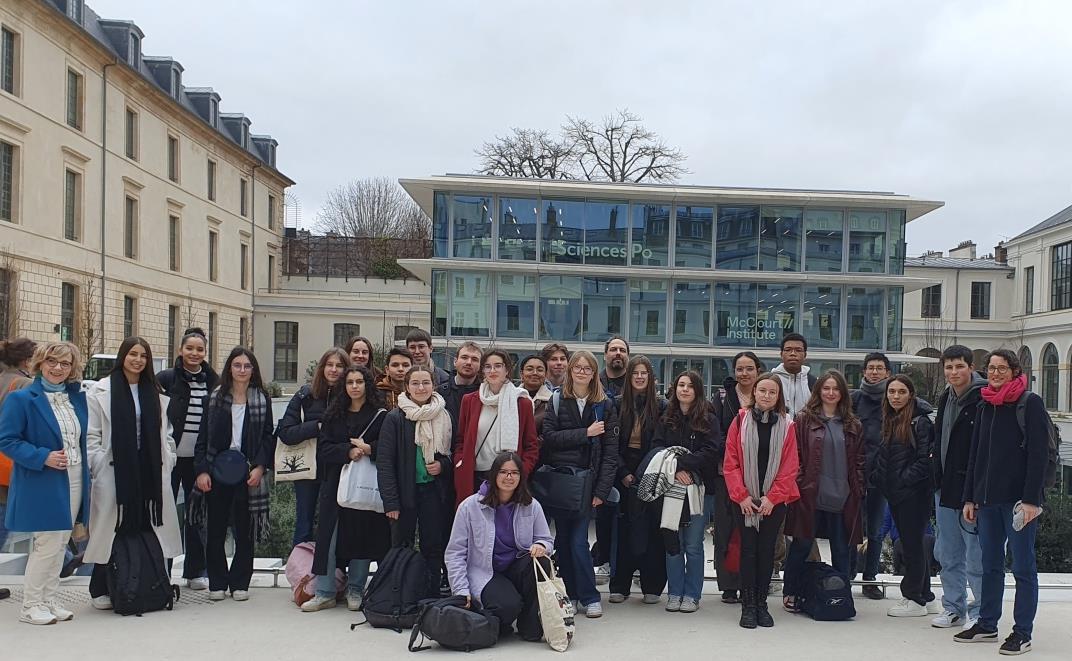 Voyage à Paris pour les élèves de l’atelier Premier Campus Sciences Po